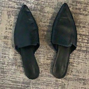 Everlane Black Mules 9.5